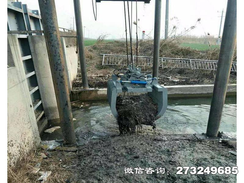 从化液压格栅抓斗清污机