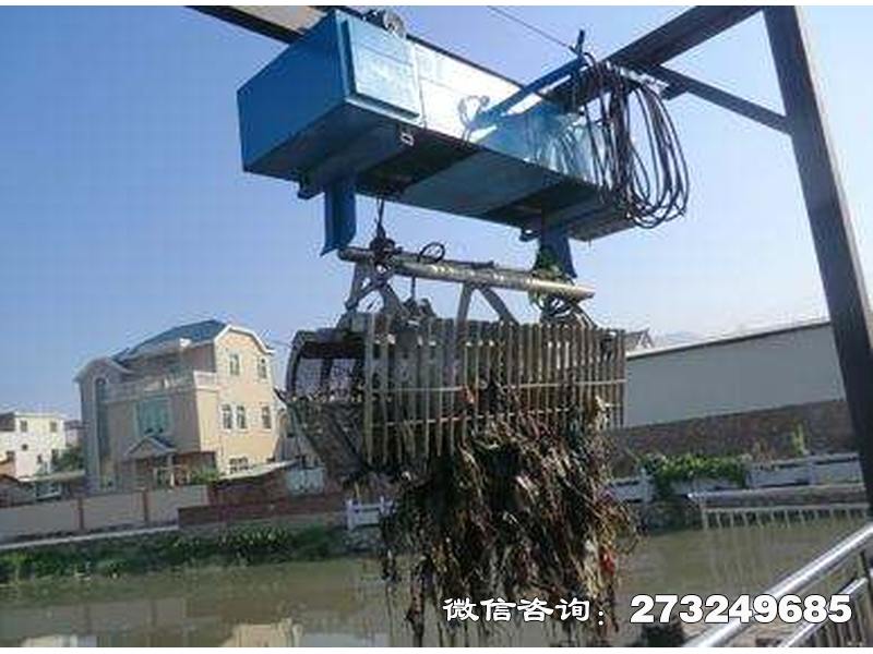 从化移动抓斗清污机