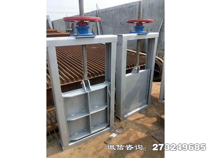 栾城灌式不锈钢闸门